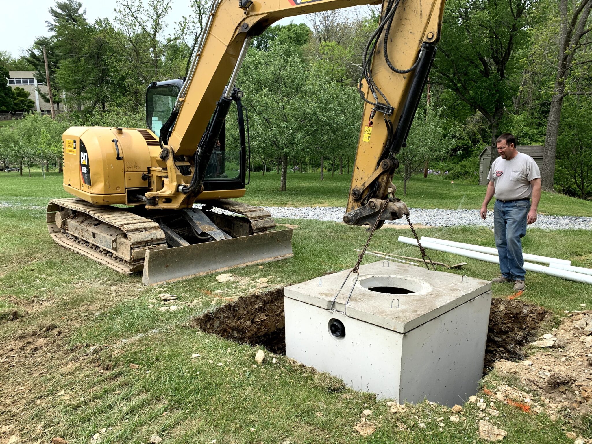 Septic Systems | Emory J. Peters | Dallastown, PA | Excavating and Paving